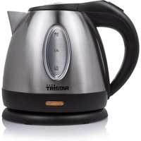 Tristar WK-1323 Bollitore acciaio inox, Nero Capacità effettiva: 1.2 l
