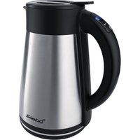 Steba WK 31 THERMO waterkoker snoerloos, controlelampje zilver, zwart