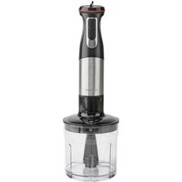 Nedis KAHB400CAL blender Mixeur plongeant 800 W Aluminium, Noir -