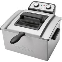 ProfiCook PC-FR 1038 Double 5 L Autonome 3000 W Friteuse Argent -