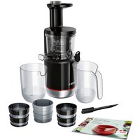 Bosch MESM731M Slow juicer VitaExtract 150 W Schwarz, Edelstahl gebürstet