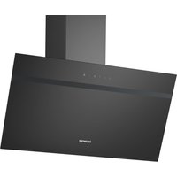 Siemens LC85KDK60 iQ100 Wandesse 80 cm Klarglas schwarz bedruckt, Schwarz