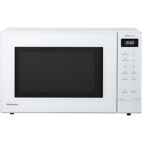 Panasonic NN-ST64QWEPG microwave white 1000W digital Timer, Timerfunktion, LCD-Display