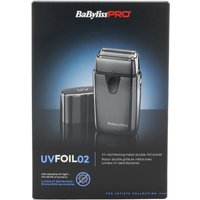 BaByliss FXLFS2E PRO 4Artists UV Double Foil Shaver Elektoshaver, schwarz