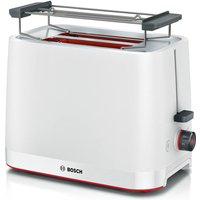Bosch TAT3M121 toaster 4 slice(s) 950 W White