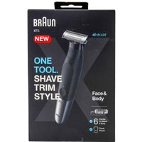 Braun Rifinitore per peli del corpo, Rasoio Nero