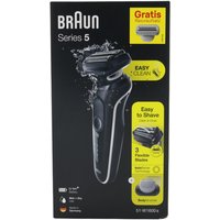 Braun Series 5 51-W1600s Folskärare Svart, Vit