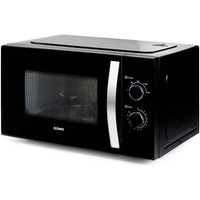 Domo DO23001 Sort Solo-mikrobølgeovn til bordplade 30 L 900 B