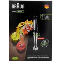 Braun MultiQuick 7 MQ 7045X 1.25 L Immersion blender 1000 W Black, Stainless steel