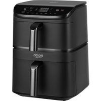 Cosori CAF-DC121-ADER Double 10.8 L erillinen kiertoilmakypsennin musta