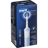 Oral-B Vitality Pro Voksen Roterende-oscillerende tannbørste Grå, Hvit