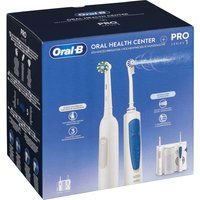 Oral-B Idropulsore Health Center Vuxen Roterande-oscillerande tandborste Blå, Vit