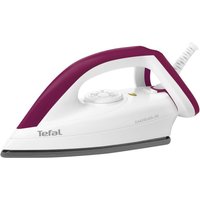 Tefal EasyGliss FS4030 Trockenbügeleisen Durilium-Bügelsohle 1200 W Burgund, Weiß