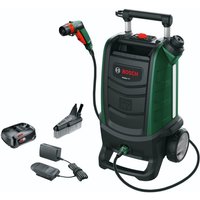 Bosch Fontus 18V pressure washer Upright Battery