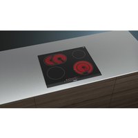 Siemens ET675FNP1E hob Black, Stainless steel Built-in Ceramic hob 4 zone(s)