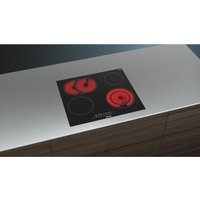Siemens ET601FNP1E hob Black, Stainless steel Built-in Ceramic hob 4 zone(s)