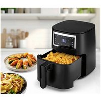 GourmetMaxx 15198 4 L Friggitrice ad aria digitale - Nero
