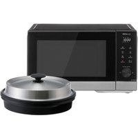 Panasonic NN-GD38QSEPG Forno a microonde Nero, acciaio inox 1000 W