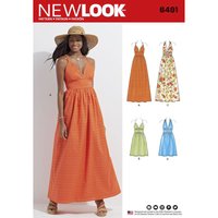 Patron New Look 6491 - Robe d'été