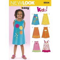 Patron New Look 6504 -Robes