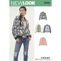 Patron New Look 6545 - Veste