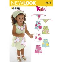 Patron New Look 6578 - Robe et bandana