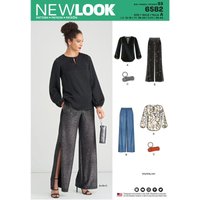 Patron New Look 6582 - Tunique et pantalon