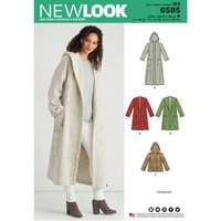 Patron New Look 6585 - Manteau