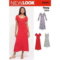 Patron New Look 6597 - Robe longue