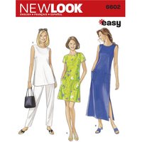 Patron New Look 6602 - Robe