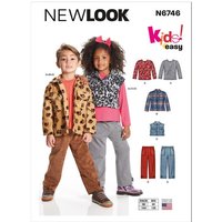 Patron New Look 6746 - Veste et pantalon