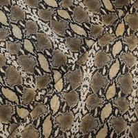 Voile de soie & coton - Python