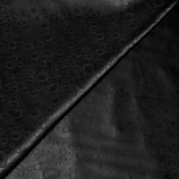 Doublure satin jacquard - Rond hétérogène noir