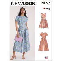 Patron New Look 6777 - Robe et combinaison