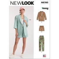 Patron New Look 6780 - Veste, short et pantalon