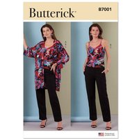Patron Butterick 7001/U5 - Veste, caraco et pantalon