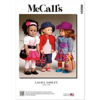 Patron McCall's 8524.OS - Vêtements pour Poupées de 18"
