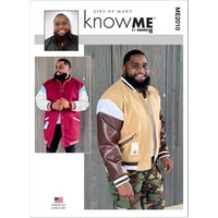 Patron KnowMe 2010.AA - Blouson varsity pour homme
