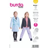 Patron Burda 9215 - Manteau pour enfants