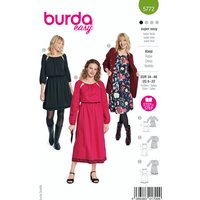 Patron Burda 5772 - Robes de fête ou décontractée