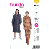 Patron Burda 5798 - Robe vintage