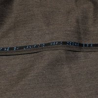 Tissu tailleur gabardine laine & cachemire - Brun jaya (Coupon de 2.50 mètres)