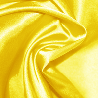 Tissus de rêve Offre exceptionnelle 67 % de réduction sur le satin de polyester jaune
