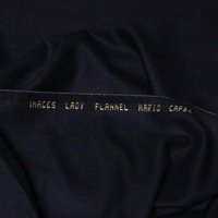 Flanelle 100% laine - Nuit (Coupon de 3.80 mètres)