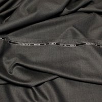 Tissu tailleur sergé 100% laine super 100's - Gris foncé