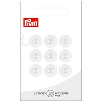 Boutons Union Knopf Prym - Blanc 12 mm (x9)