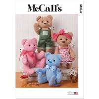 Patron McCall's 8547.OS - Ours en peluche articulé