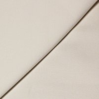 Gabardine coton & élasthanne - Blanc cassé