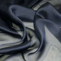 Organza 100% soie - Marine