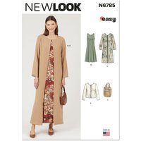 Patron New Look 6785 - Robe, Manteau, Veste et Sac